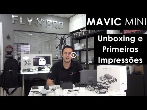 Mavic Mini - Unboxing e Primeiras Impressões em Português