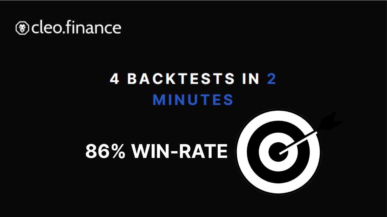 Backtesting High Win Rate RSI Strategy With Real Data - 4 Backtests in 2 Minutes!