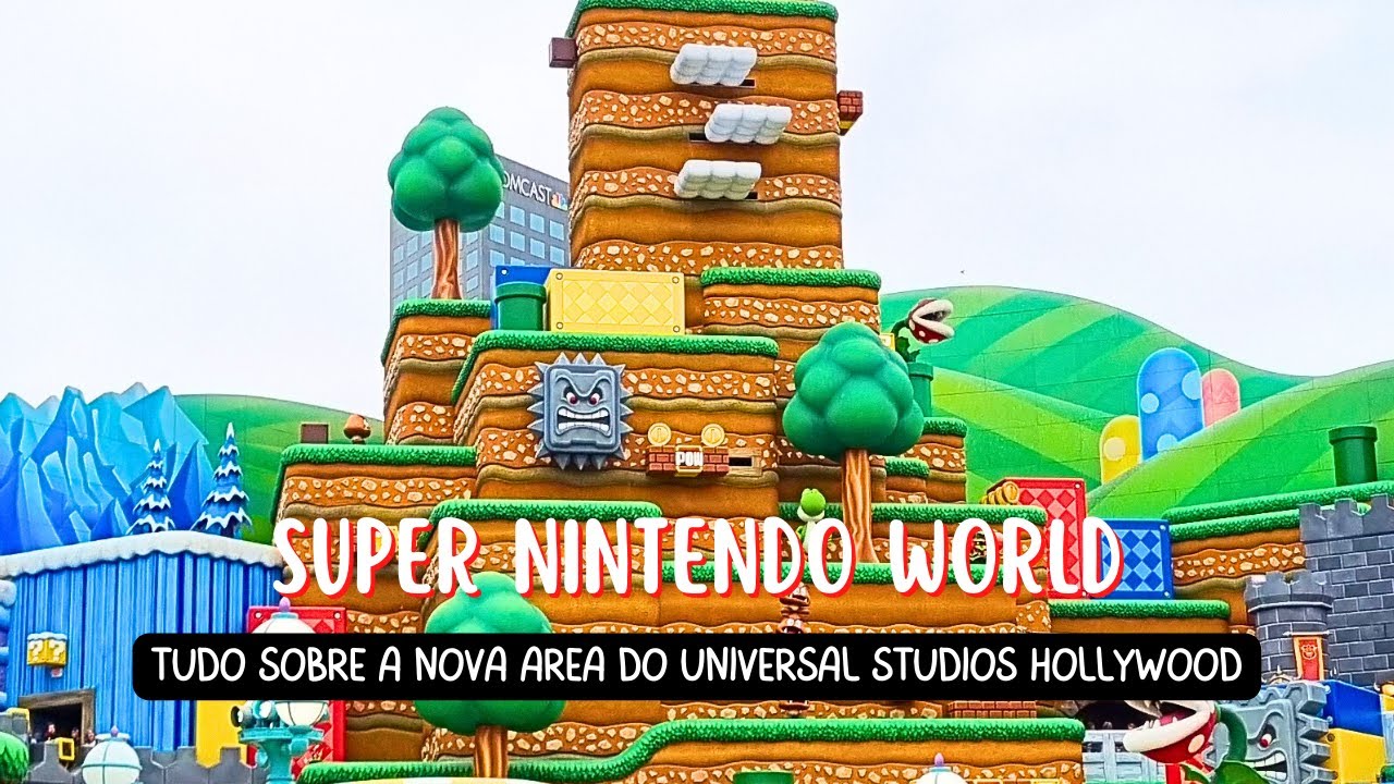 Game na vida real: Nintendo inaugura parque temático neste mês