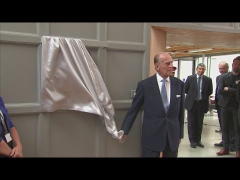 Prince Philip: The world's most experienced plaque-unveiler