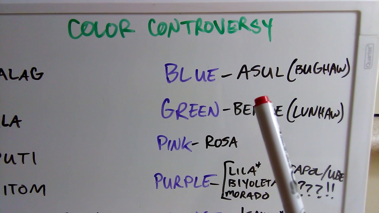 Let's Learn Cebuano Visayan - Colors - YouTube