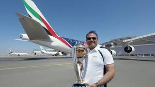 ICC Cricket World Cup 2019 A380 takes off | Emirates Airline