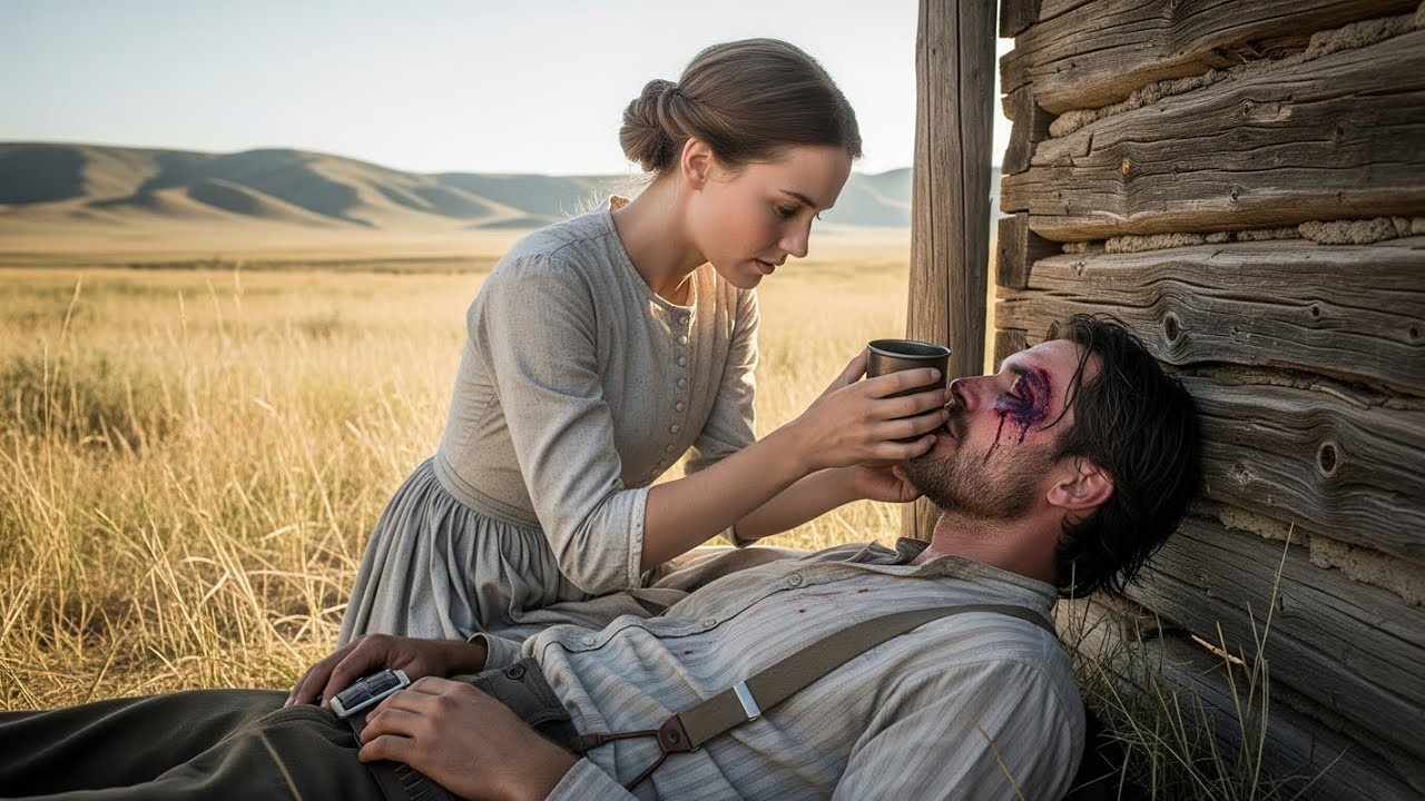 « Jeune Veuve Enceinte Aide Un Etranger Mourant — Elle Ignore Qu’il Possède Tous Les Ranchs .