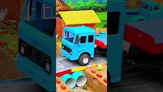 DIY Mini Tractor Making Amazing road bridge #MiniTractor#MiniFarming#Miniature#CraftIdeas#diy