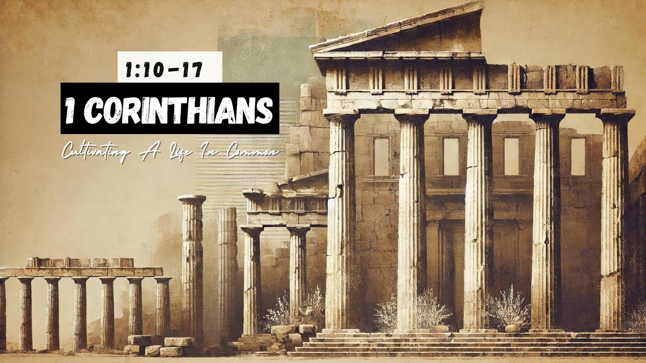 1 Corinthians | Cultivating A Life In Common | Redeemer Baptist Church