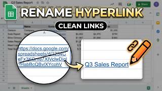 How to Change a Google Sheets Link Name (2026) — Quick & Easy