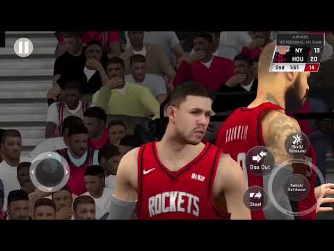 Rockets versus Knicks full game NBA 2K 20 - YouTube