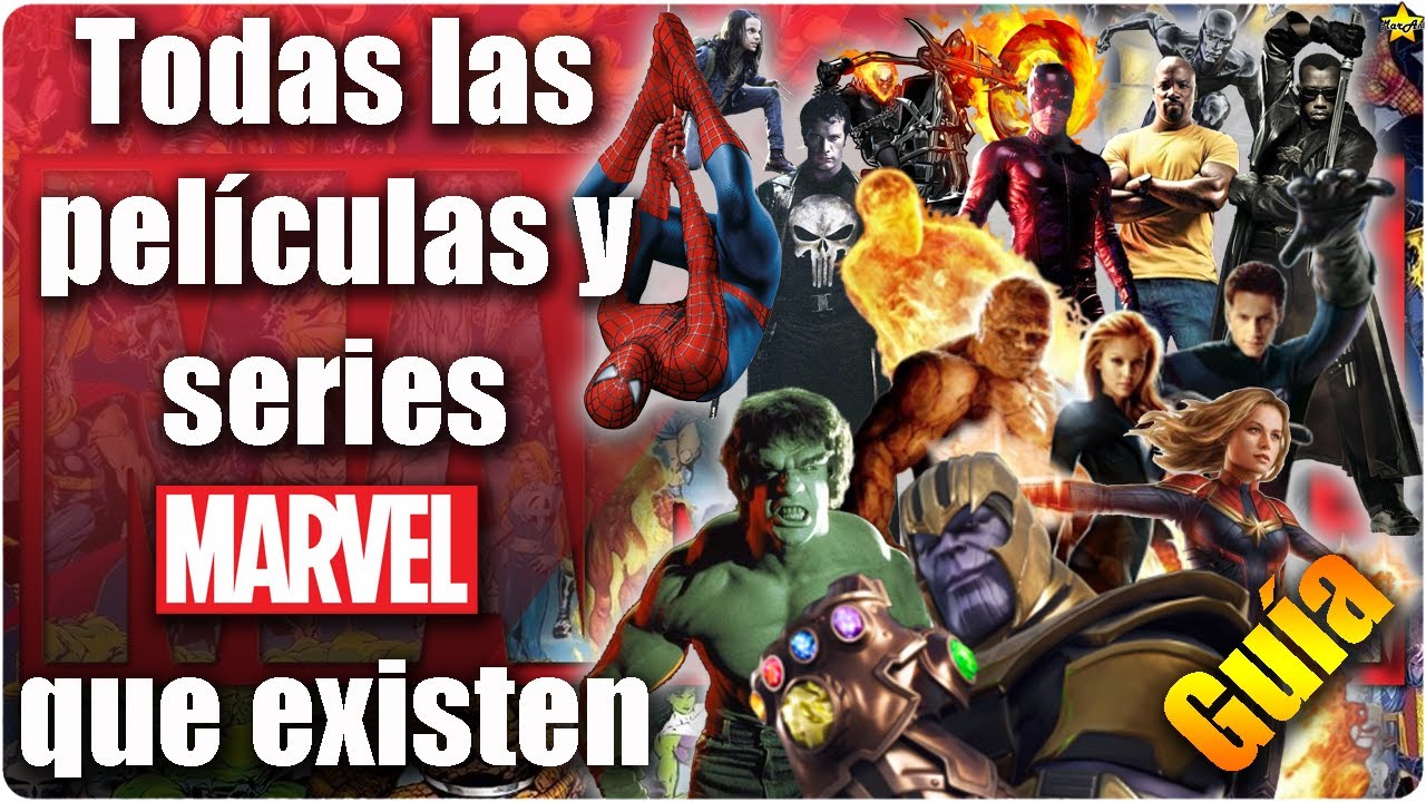🎥 TODAS las películas y series MARVEL que existen │ GUÍA