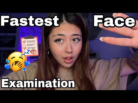 ASMR| fastest, chaotic face examination and adjustments (lofi)