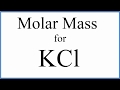 Molar Mass Calculations and Concepts