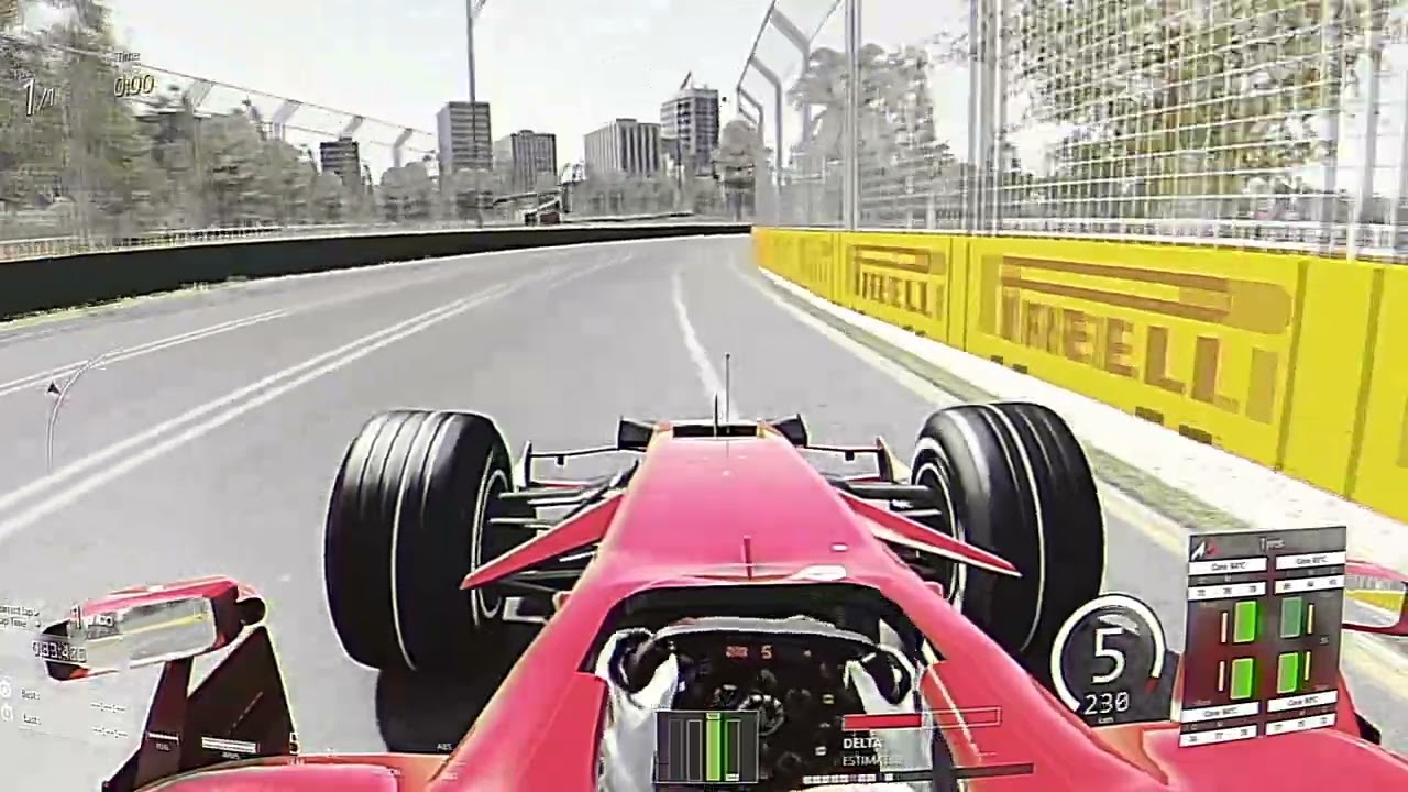 Assetto Corsa - Melbourne Hotlap (1:25:221) Ferrari F2008