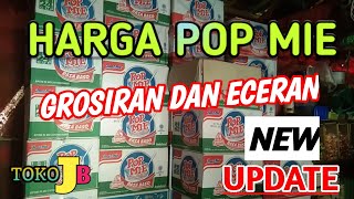 HARGA POP MIE TERBARU DI TOKO JB GROSIRAN SEMBAKO