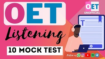 OET Listening  Mock Test 10_NURSES AND MEDICINE_ 2023