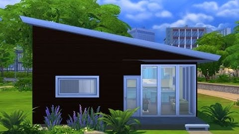 Sims 4 Speed Build Tiny House Little Looker Newcrest Lets Play