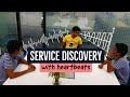 Service discovery and heartbeats in micro-services