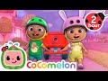 Galentine's Day with Nina 💖 CoComelon Cody Time | Nursery Rhymes and Kids Songs | After School Club