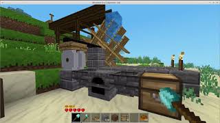 A Watermill for the Minetest Techage Mod