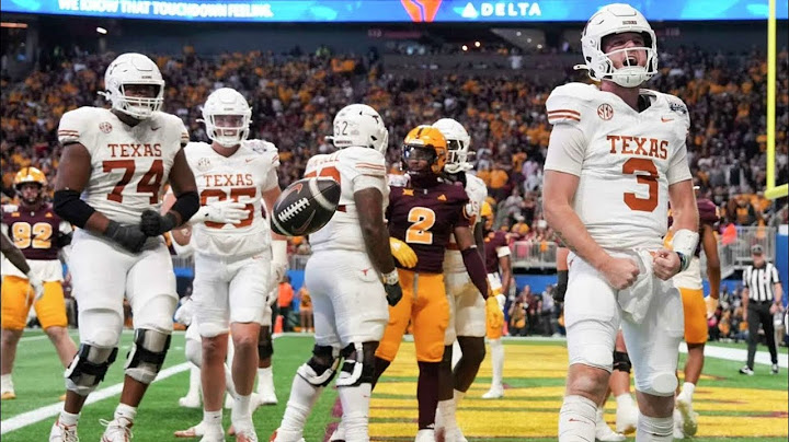 Texas Longhorns 2025 CFP Quarterfinal Clutch Plays (1/1/25)