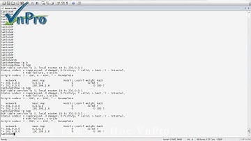 VnPro    Lab Route Border Gateway Protocol BGP Part 6 avi