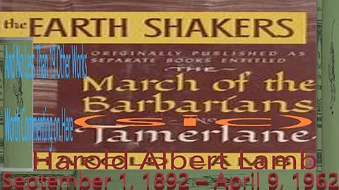 The March of the Barbarians (sic) by Harold Lamb: ...