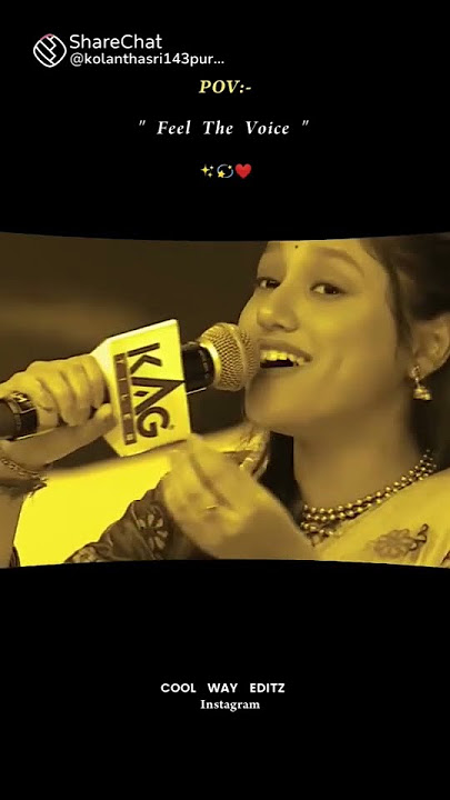 Feel The voice ....mayil pola ponnu onnu kili pola pechu onnuЁЯе░ЁЯШНтЩея╕ПЁЯТХ