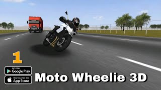 Moto Wheelie 3D Gameplay Walkthrough (Android,iOS) - Part 1 screenshot 2