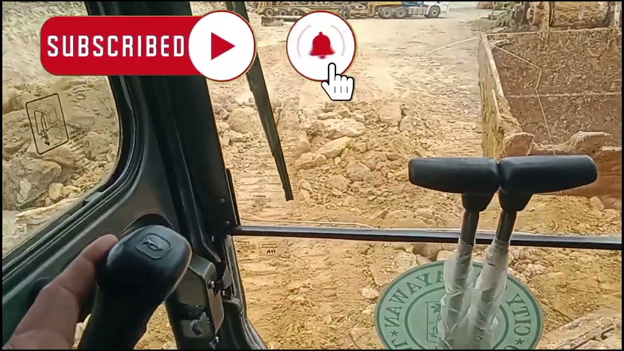 Basic tips how to operate an excavator , paano mag operate ng backhoe