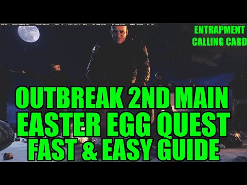 2nd Outbreak Easter Egg Guide - Fast & Easy Complete Main Story Easter Egg Quest Tutorial *Second*