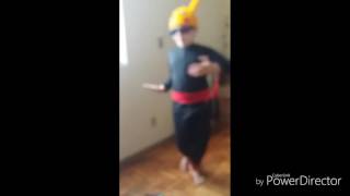 Meu Ninja Dançando Meu Irmão Dançando