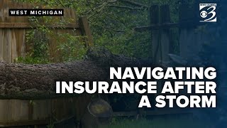 Who's responsible when a tree falls onto a neighbor's home