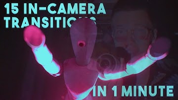 15 In-Camera Transitions in 1 MINUTE! [Tutorial]