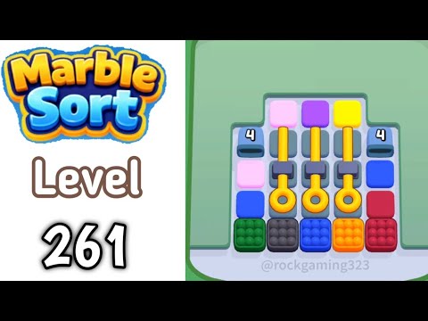 Marble Sort Level 261 Walkthrough & Solution