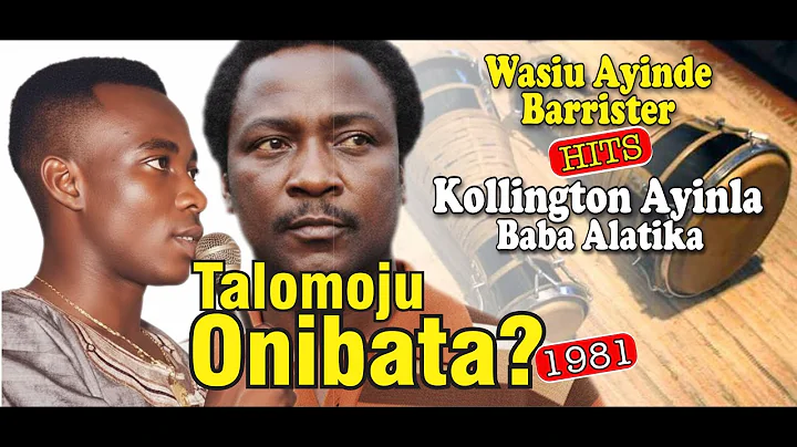 WASIU AYINDE GIVES KOLLINGTON AYINLA WOTOWOTO, - TALOMOJU ONIBATA ALATIKA, 1981 WAR - REACTION