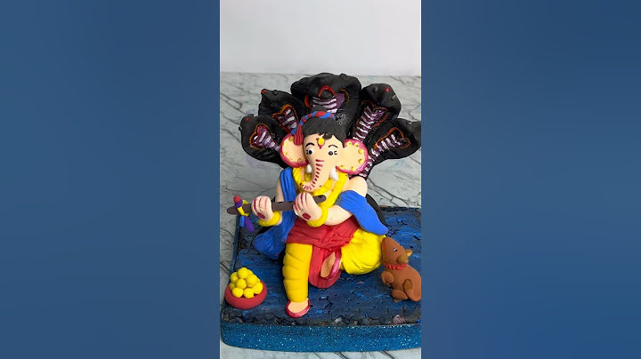 DIY CUTE GANPATI #clayart #ganeshchaturthi #shorts 😍😍😍🌹