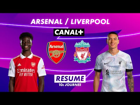 Le résumé d'Arsenal / Liverpool - Premier League 2022-23 (10ème journée)