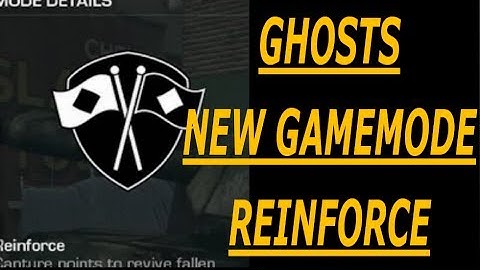 COD Ghosts: NEW GAME MODE: Reinforce Gameplay (Commentary) (Call of Duty New Game Type)