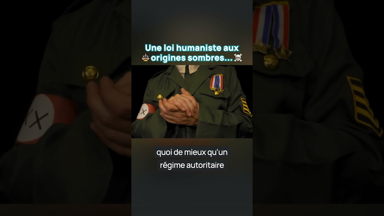 L'origine GLACANTE de cette loi