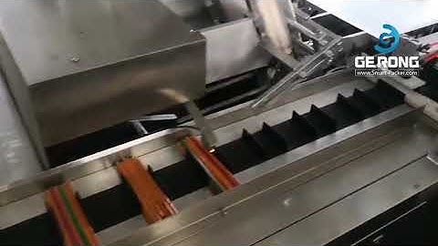 Automatic pencil pen counting feeding horizontal type cartoning machine pencil encasing line