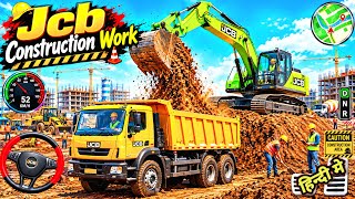 Real City Road Construction Simulator - Heavy Machines & Construction Excavator | Android Gameplay  screenshot 3