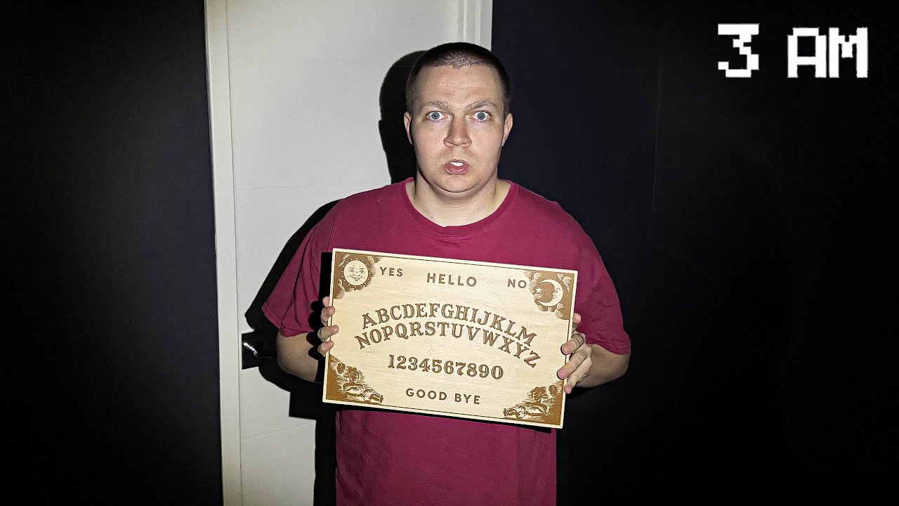 OUJIA BOARD AT 3AM 😱😱 (GONE WRONG)