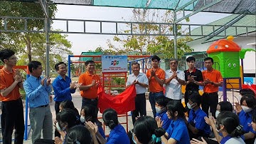 Khánh Thành Khu Vui Chơi Thiếu Nhi Trường TH&THCS Vĩnh Phú B | Giang Thành Quê Tôi