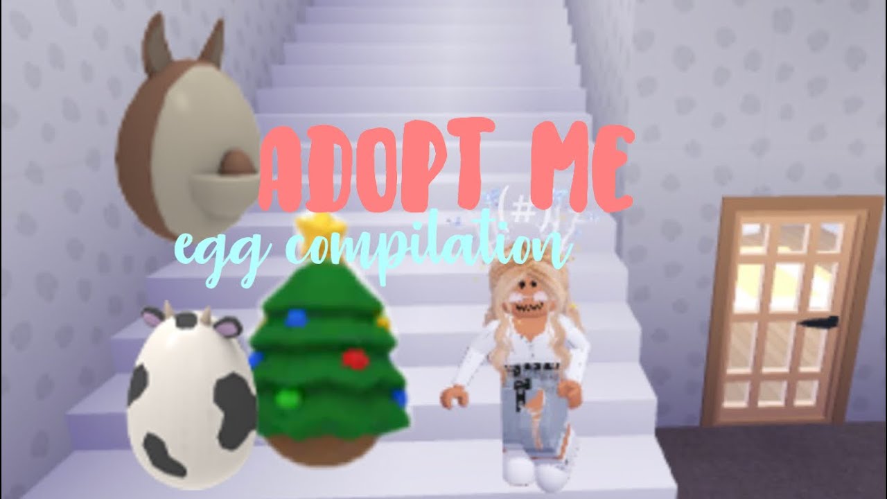 *HATCHING A CHRISTMAS EGG AND FARM EGG* Adopt Me Egg Hatching