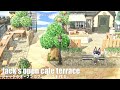 [あつ森]ジャック君のオープンカフェテリアを作る|Make Jack's open cafeteria[島クリ]