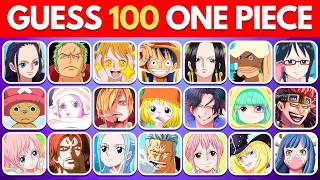 Guess 100 ONE PIECE Characters in 3 Seconds! 🏴‍☠️🔥 | One Piece Quiz
