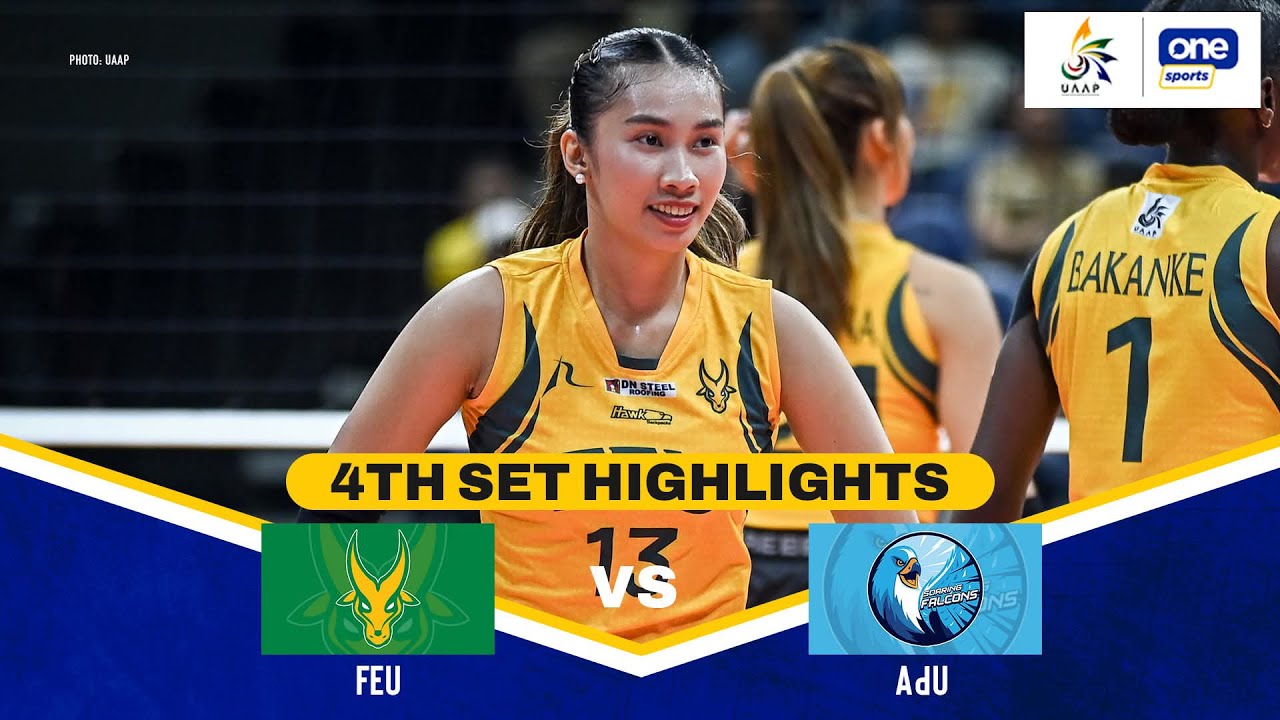 FEU vs. AdU | SET 4 HIGHLIGHTS | UAAP SEASON 88 WOMEN’S VOLLEYBALL ROUND 1 | MAR. 1, 2026