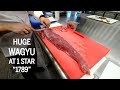 Amazing huge wagyu by chef florian stolte at 1 star restaurant 1789 in germany