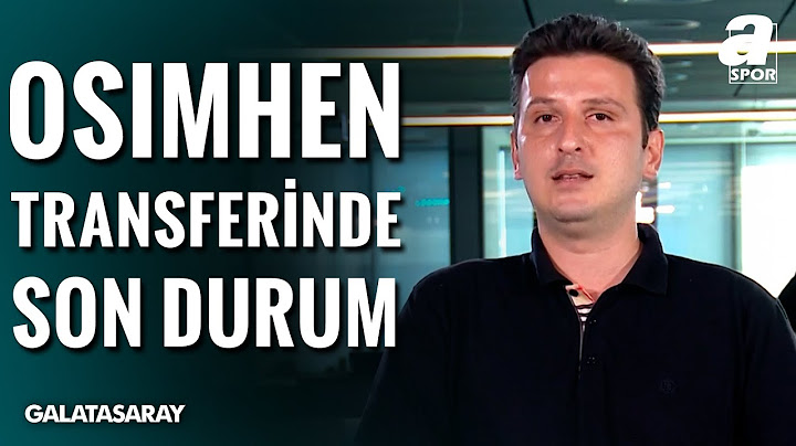 Galatasaray'da Victor Osimhen Transferinde Son Durum Ne? Emre Kaplan Gelişmeleri Açıkladı! / A Spor
