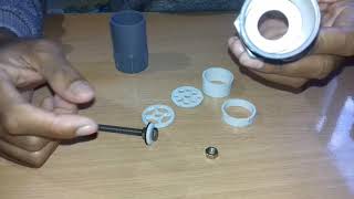 Cara membuat klep limbah pompa hidram #pompahidram