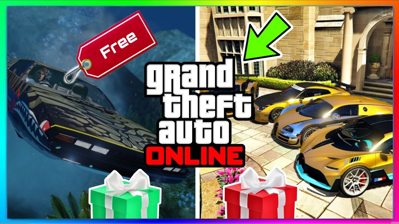 GRATIS GESCHENKE IN GTA 5🎁 