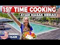 First Time Cooking Malaysian Food - Ayam Masak Merah